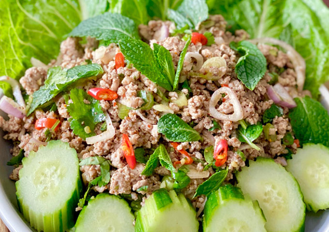 老撾肉沫沙拉 老撾肉沫沙拉